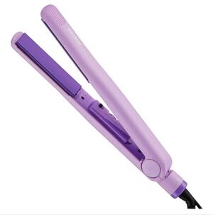 Izutech BTX450 ~ Lilac Purple 1” Flat Iron Hair Straightener~Adjustable Temps
